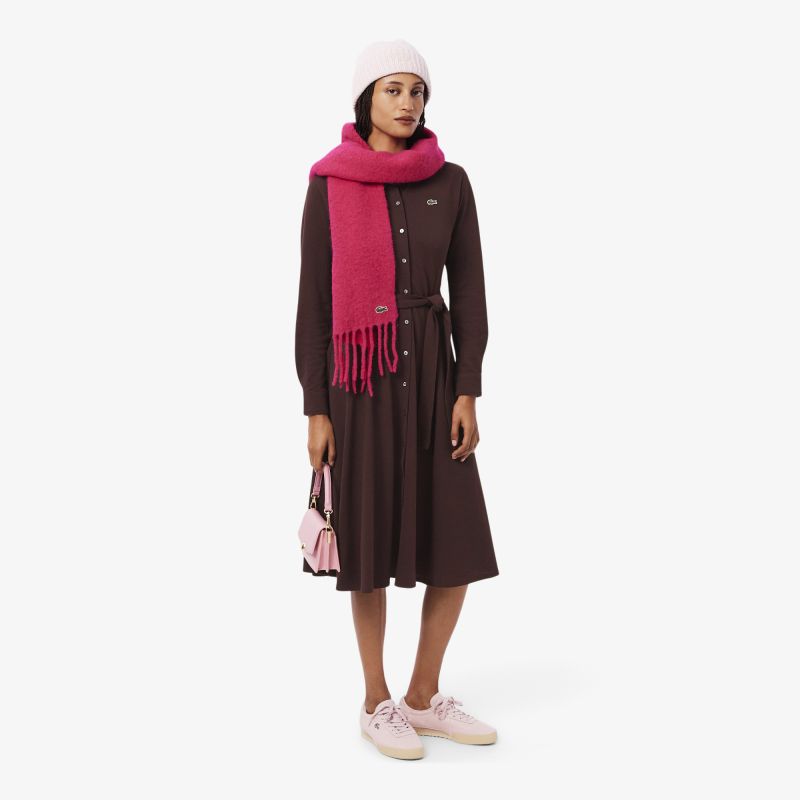 Женское платье миди Lacoste