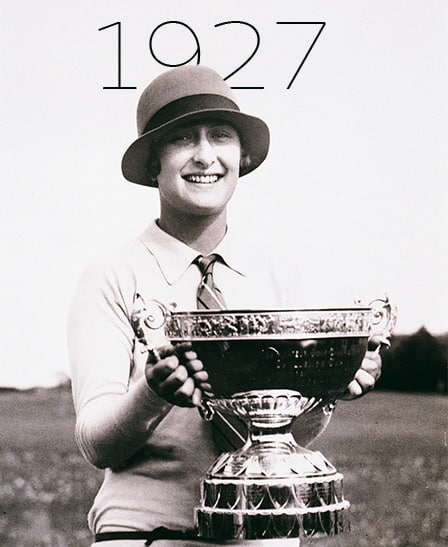1927 - La rencontre : Simone, championne de golf