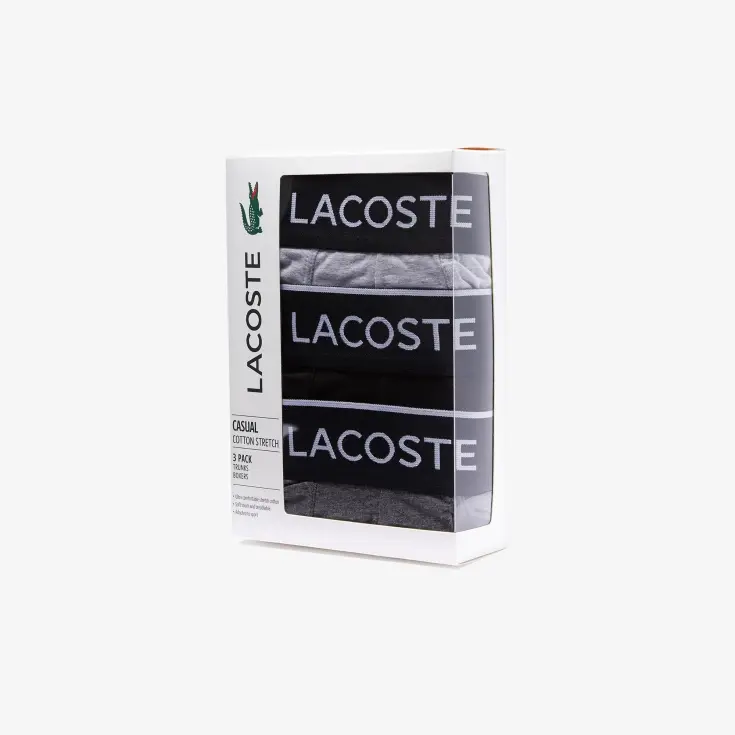 Мужское фирменное нижнее белье Lacoste (3 шт.)