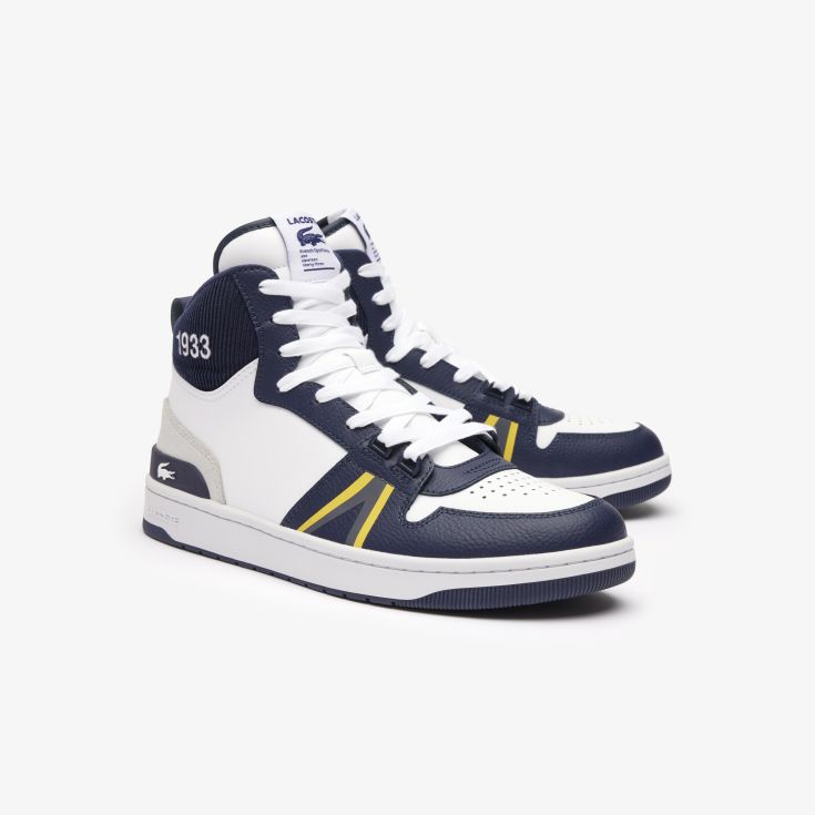 Мужские высокие кеды Lacoste L001 MID