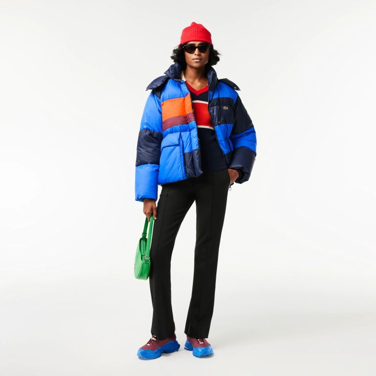 Женский пуховик Lacoste