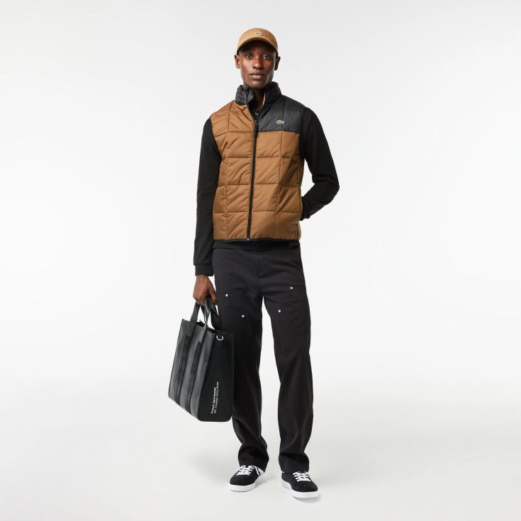 Мужской жилет с утеплителем Lacoste