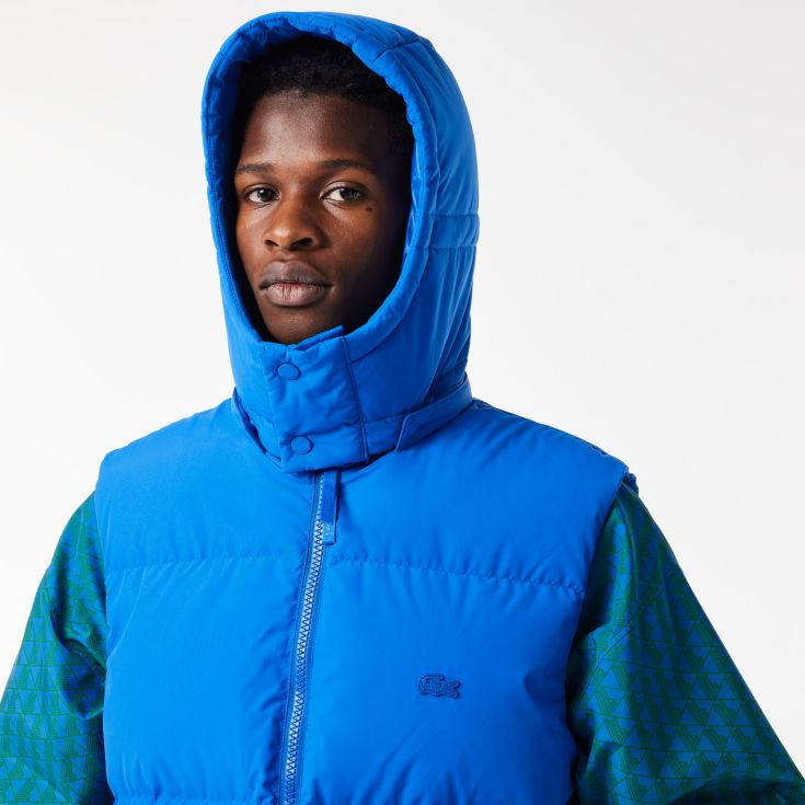 Мужской жилет с утеплителем Lacoste