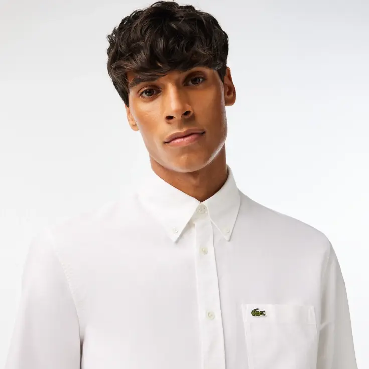 Мужская рубашка с длинным рукавом Lacoste