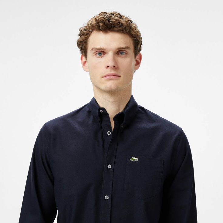 Мужская рубашка с длинным рукавом Lacoste