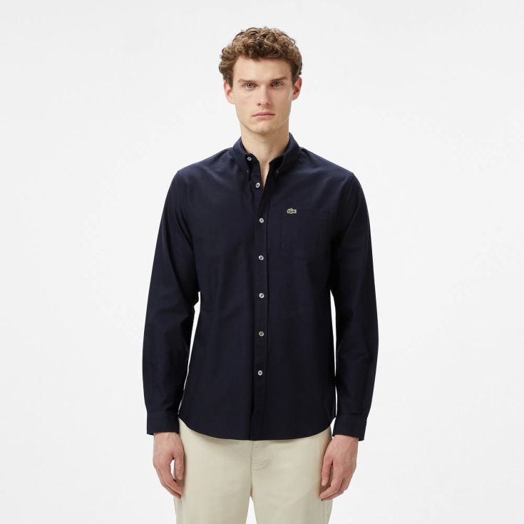 Мужская рубашка с длинным рукавом Lacoste