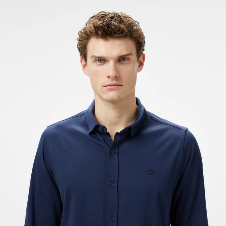 Мужская рубашка с длинным рукавом Lacoste
