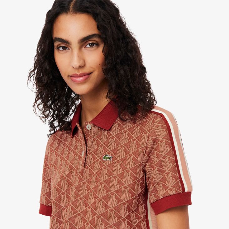 Женское поло Lacoste