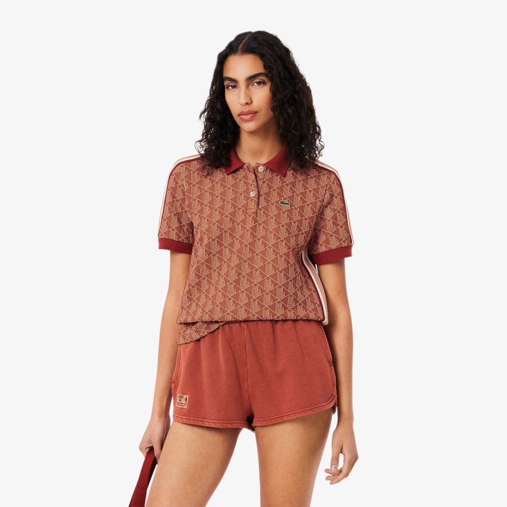 Женское поло Lacoste