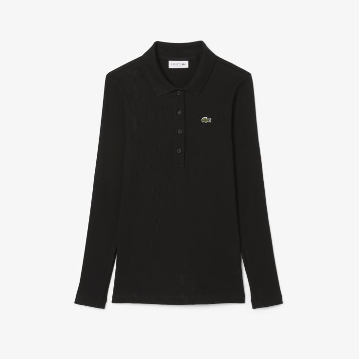 Женское поло с длинным рукавом Lacoste
