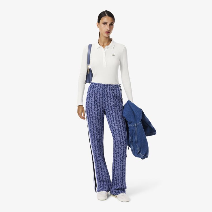 Женское поло с длинным рукавом Lacoste