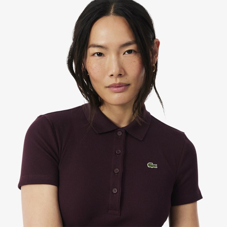 Женское поло Lacoste