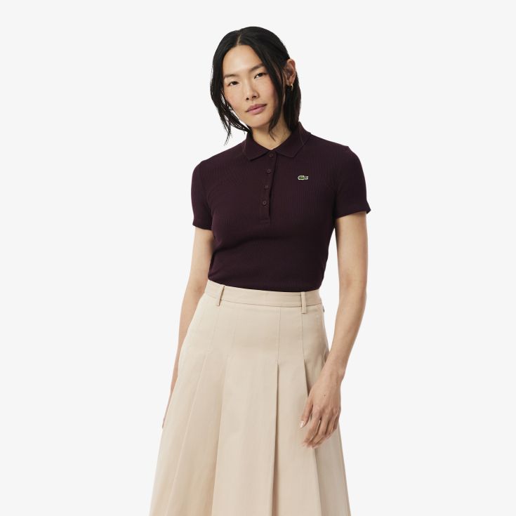 Женское поло Lacoste