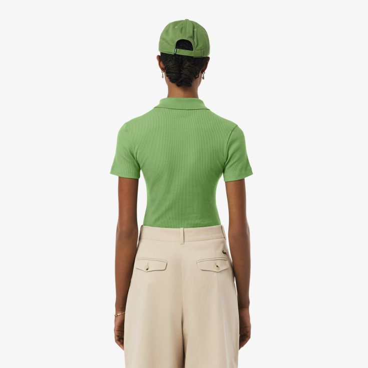 Женское поло Lacoste