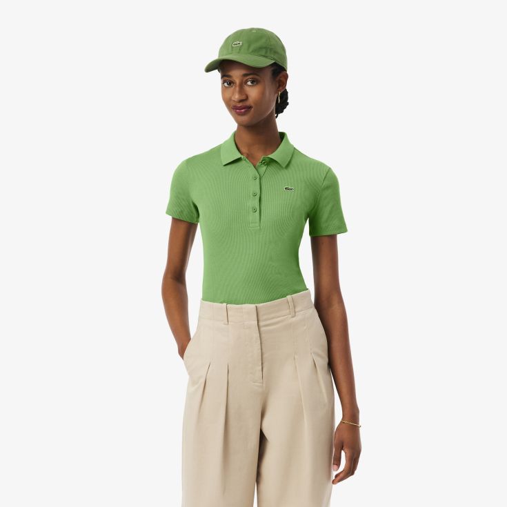 Женское поло Lacoste