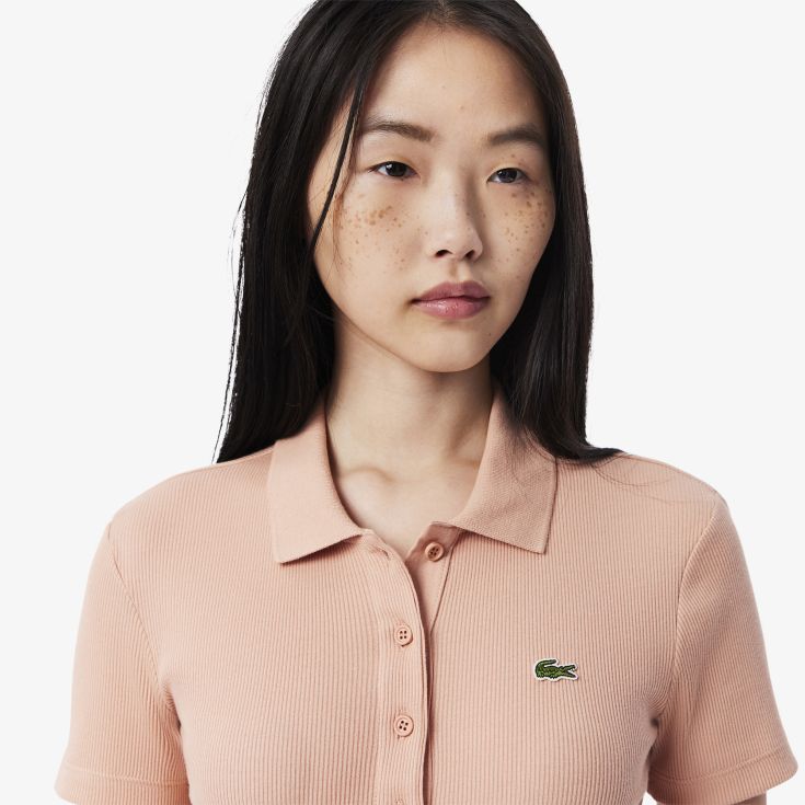 Женское поло Lacoste