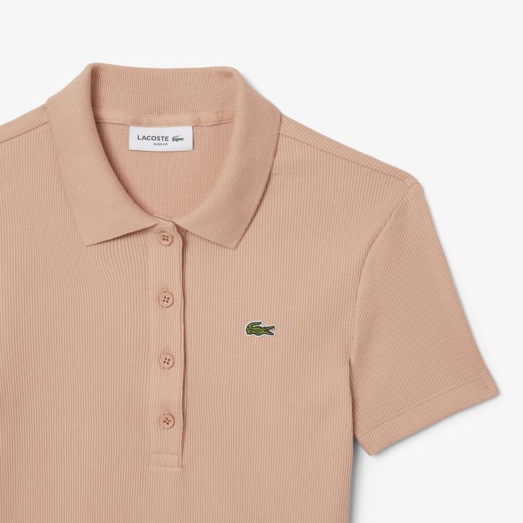 Женское поло Lacoste