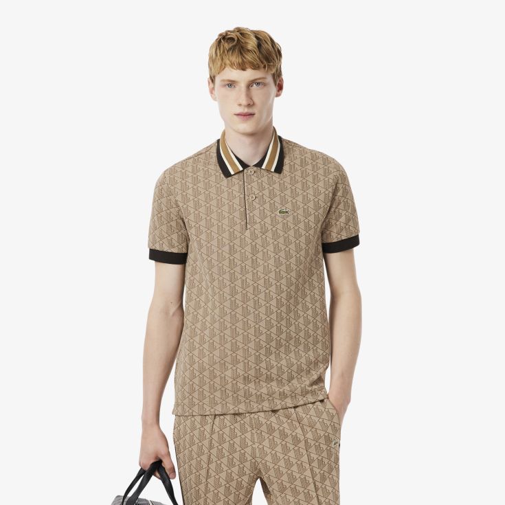 Мужское поло с коротким рукавом Lacoste
