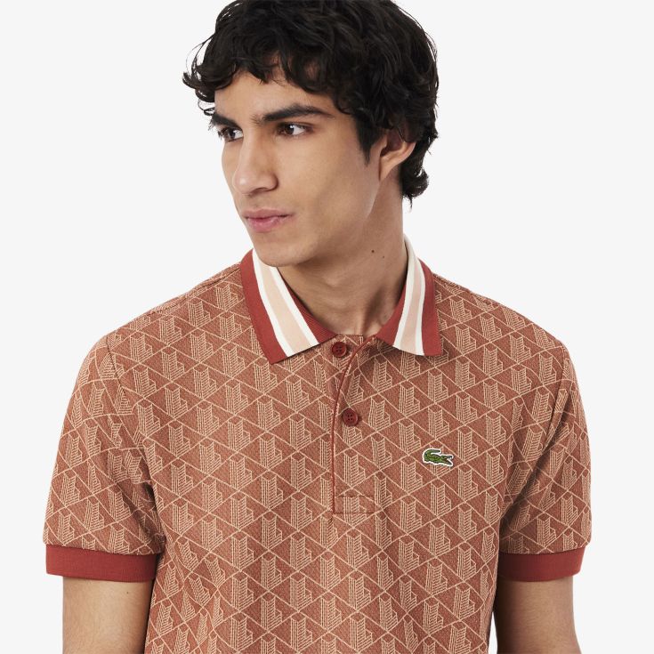 Мужское поло с коротким рукавом Lacoste