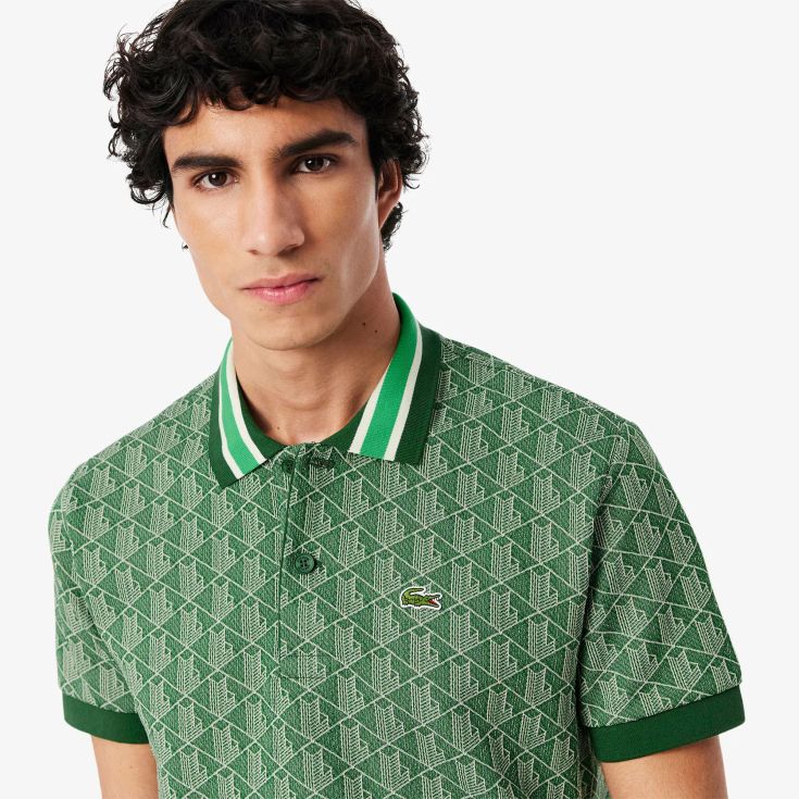 Мужское поло с коротким рукавом Lacoste