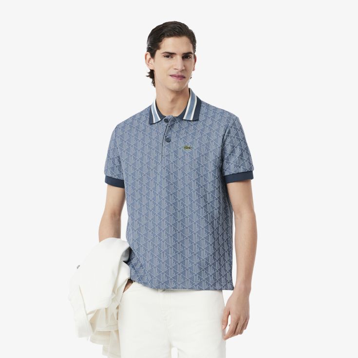 Мужское поло с коротким рукавом Lacoste