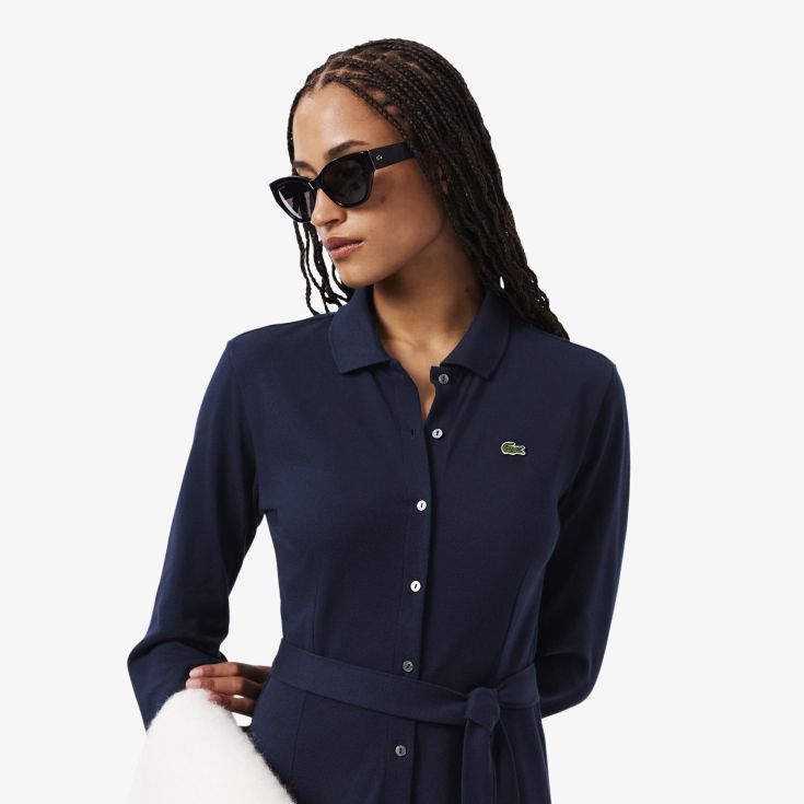 Женское платье миди Lacoste