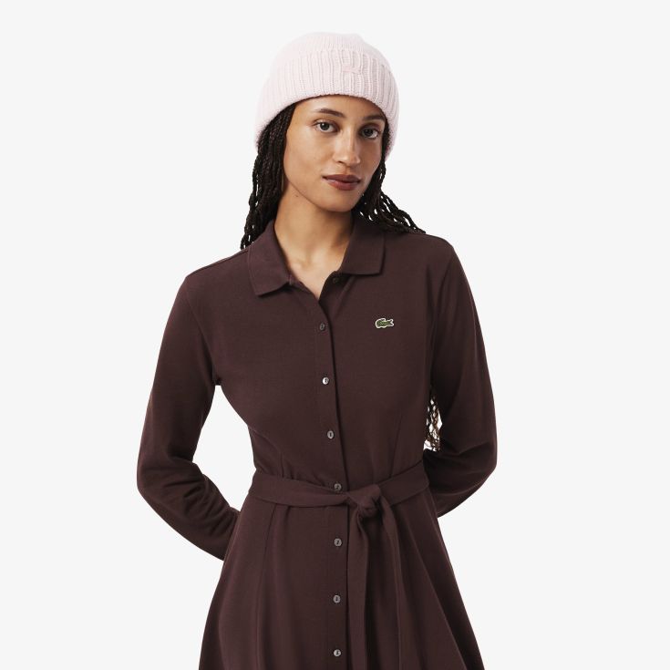 Женское платье миди Lacoste