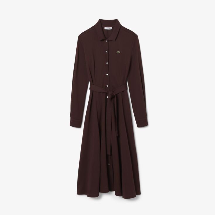 Женское платье миди Lacoste