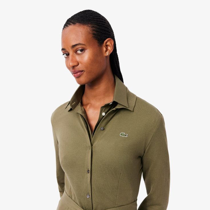 Женское платье миди Lacoste