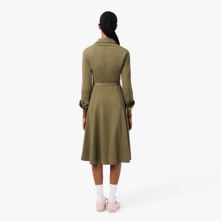Женское платье миди Lacoste