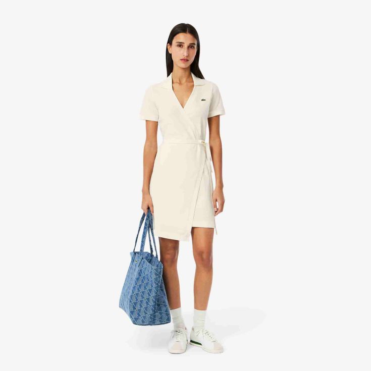 Женское платье мини Lacoste