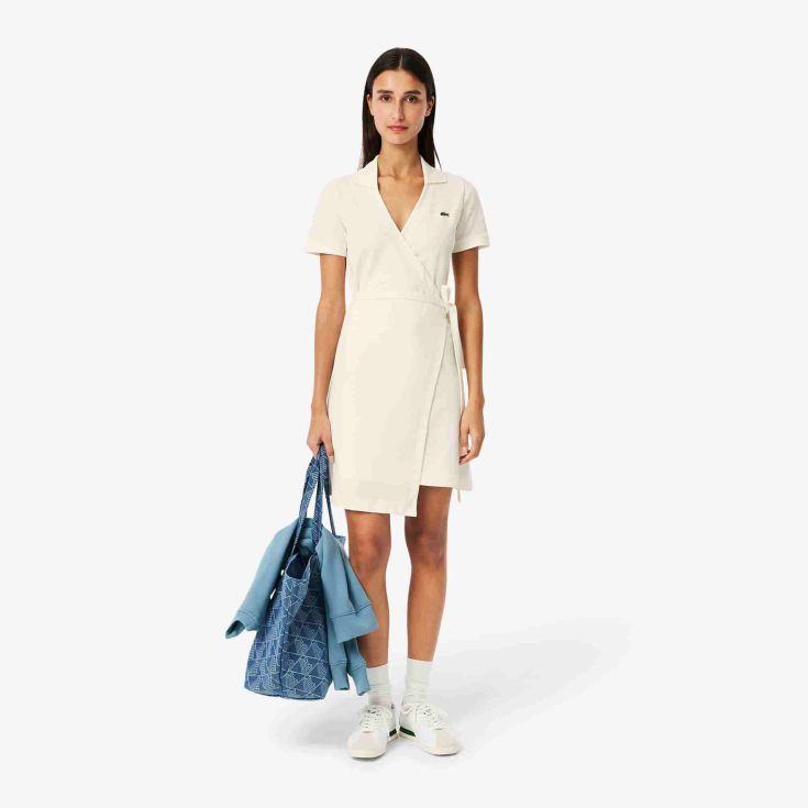 Женское платье мини Lacoste