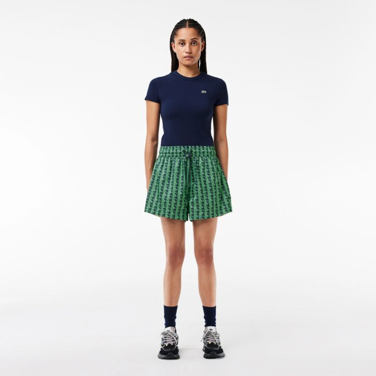 Женские бермуды Lacoste