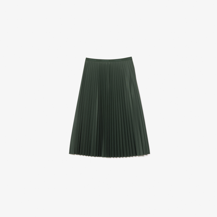 Женская струящаяся плиссированная юбка Lacoste