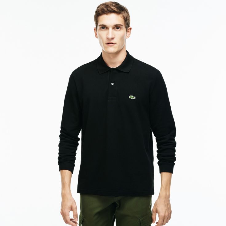 Мужское поло Lacoste L.12.21 Classic fit с длинным рукавом