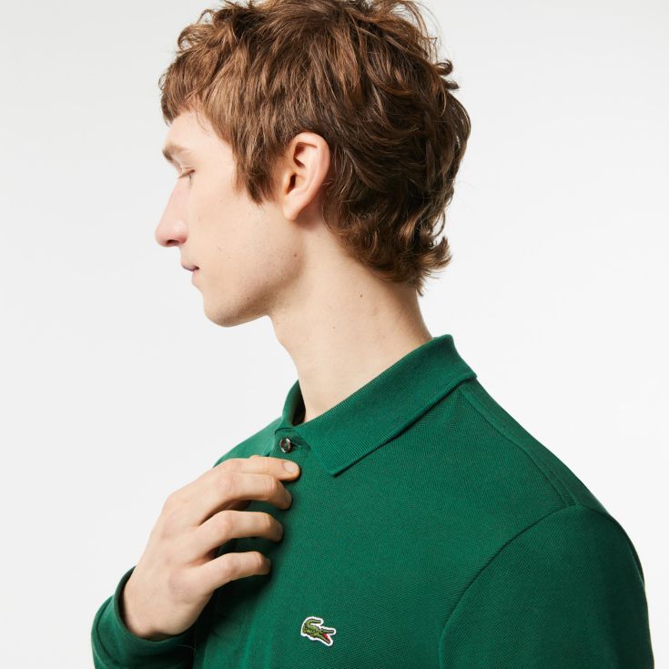 Мужское поло Lacoste L.12.21 Classic fit с длинным рукавом