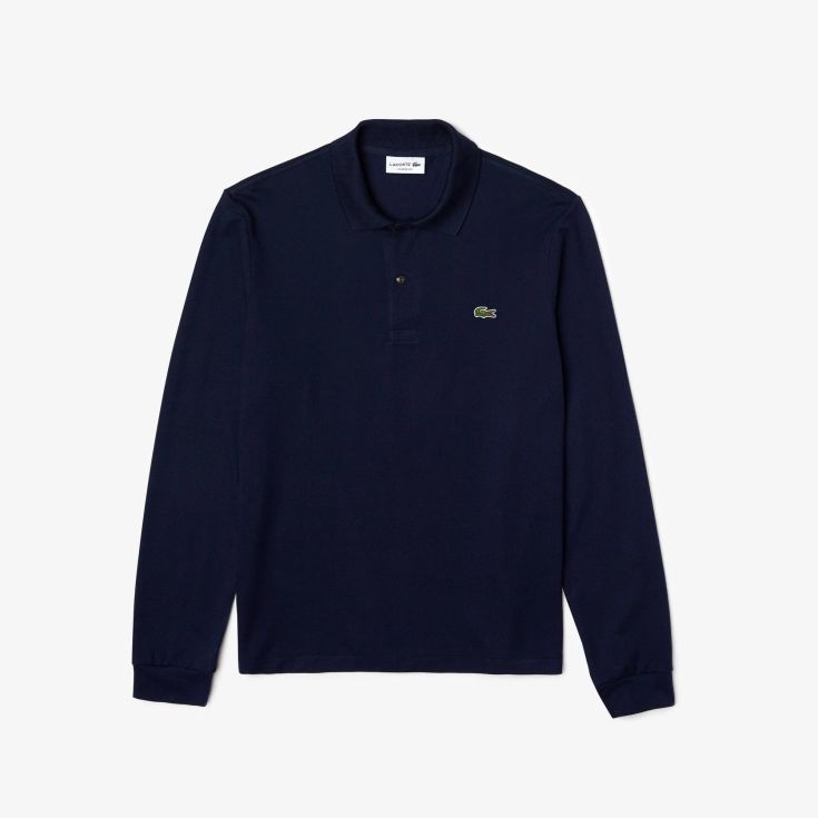 Мужское поло с длинным рукавом Lacoste