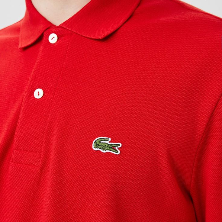 Мужское поло с длинным рукавом Lacoste