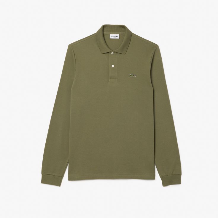 Мужское поло с длинным рукавом Lacoste