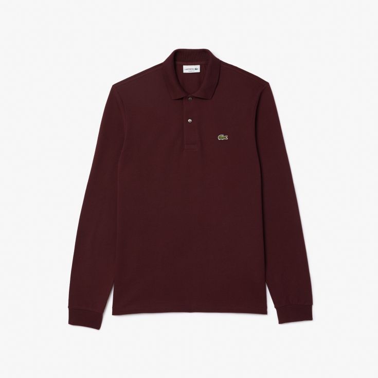 Мужское поло с длинным рукавом Lacoste