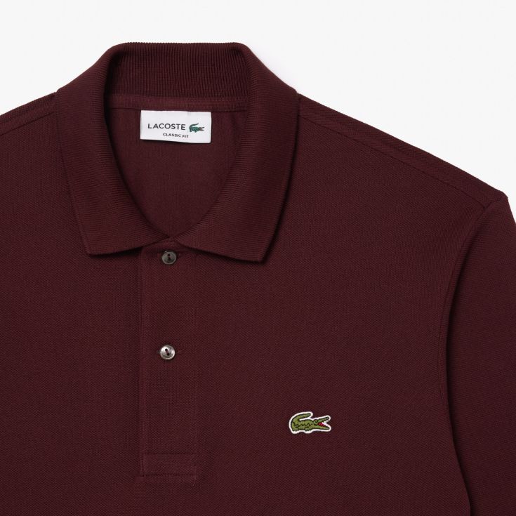 Мужское поло с длинным рукавом Lacoste