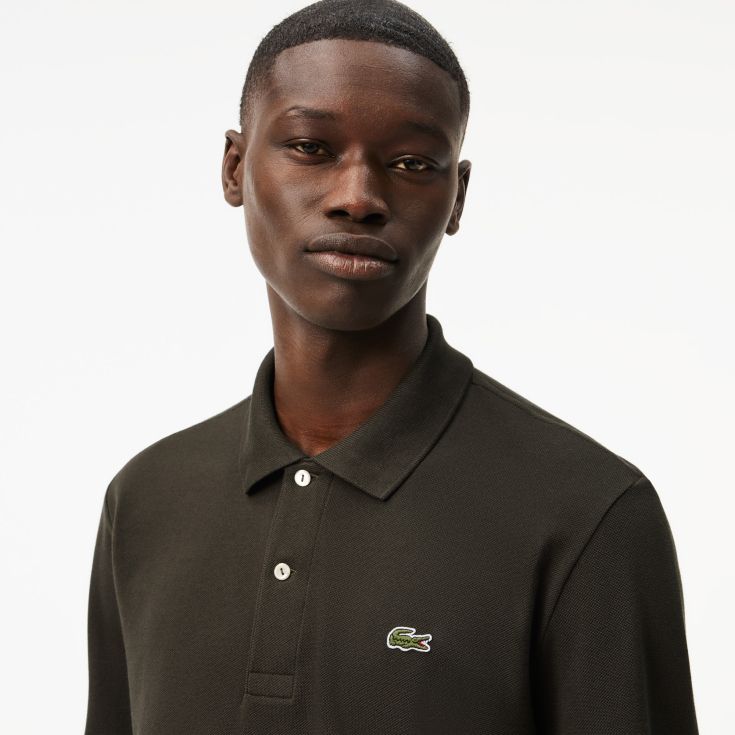 Мужское поло с длинным рукавом Lacoste
