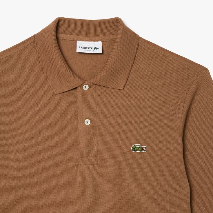 Мужское поло с длинным рукавом Lacoste