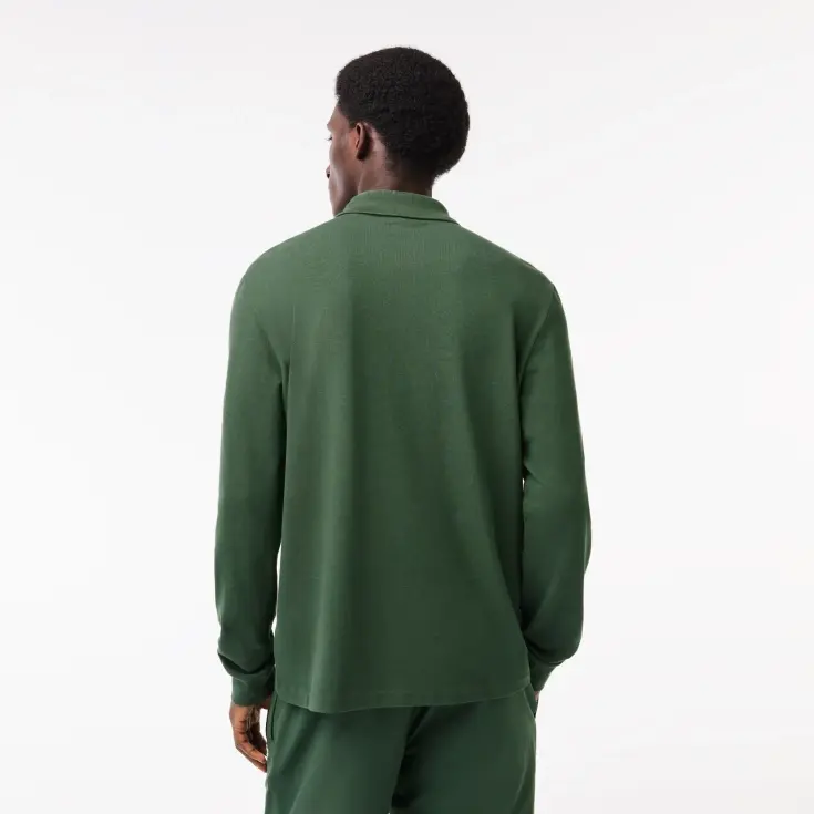 Мужское поло с длинным рукавом Lacoste