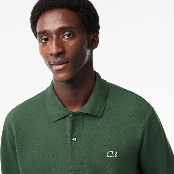 Мужское поло с длинным рукавом Lacoste