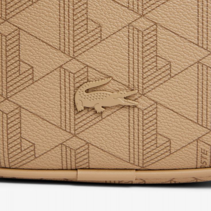 Мужская барсетка Lacoste с монограммным принтом