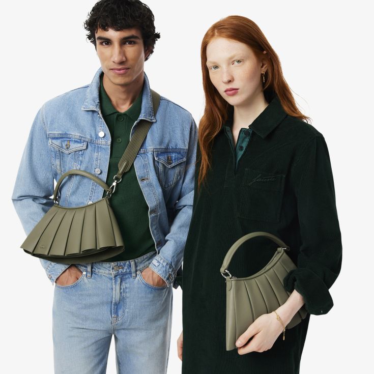 Женская кросс-боди сумка Lacoste