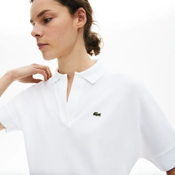 Женское поло Lacoste