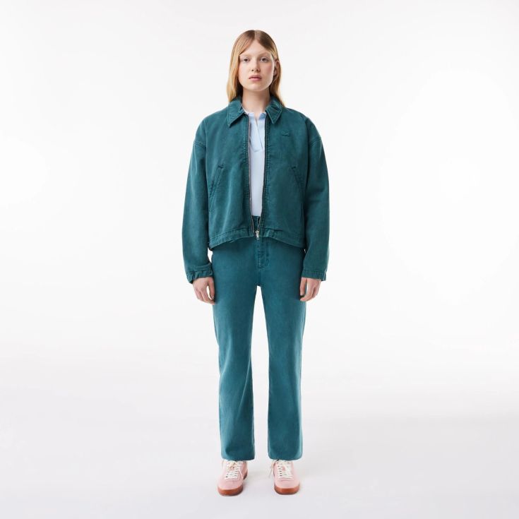 Женское поло Lacoste