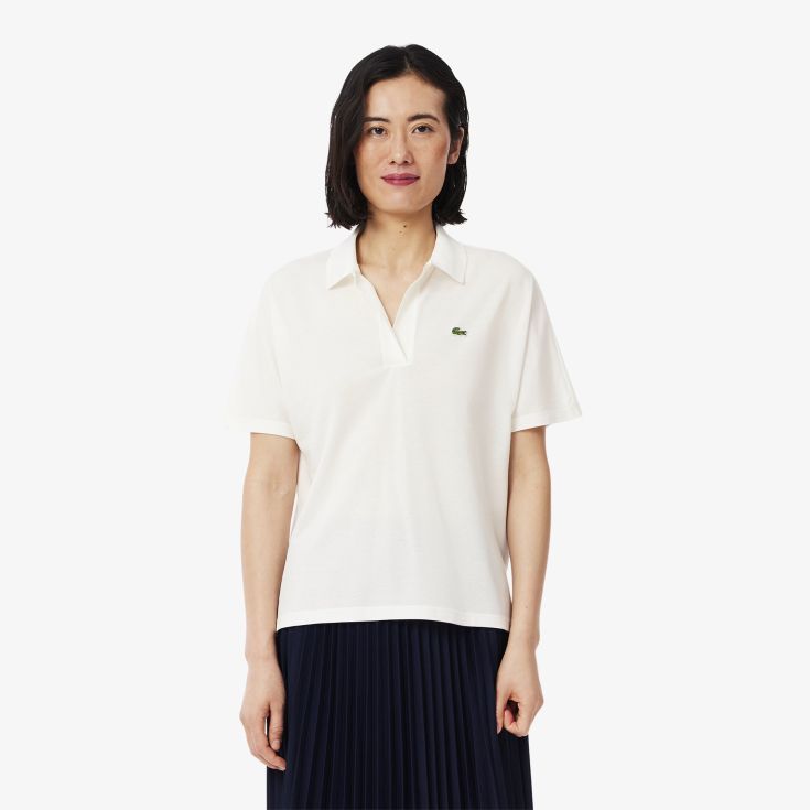 Женское поло Lacoste